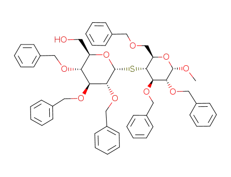 methyl 2,3,6-tri-O-benzyl-4-thio-4-S-(2,3,4-tri-O-benzyl-α-D-glucopyranosyl)-α-D-glucopyranoside
