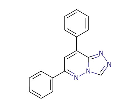 Molecular Structure of 130187-53-0 (6,8-diphenyl[1,2,4]triazolo[4,3-b]pyridazine)