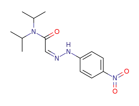 N,N-Diisopropyl-2-[(4-nitro-phenyl)-hydrazono]-acetamide