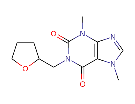 3,7-dimethyl-1-((tetrahydrofuran-2-yl)methyl)-1H-purine-2,6(2H,6H)-dione