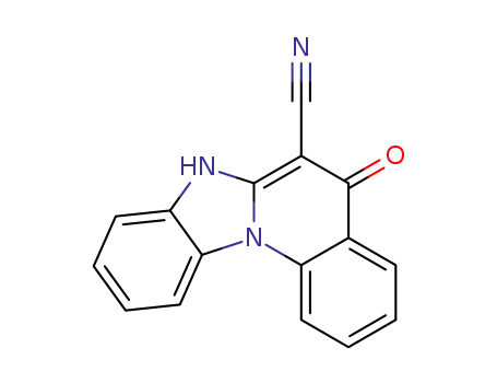 5-oxo-5,7-dihydrobenzimidazo[1,2-a]quinoline-6-carbonitrile
