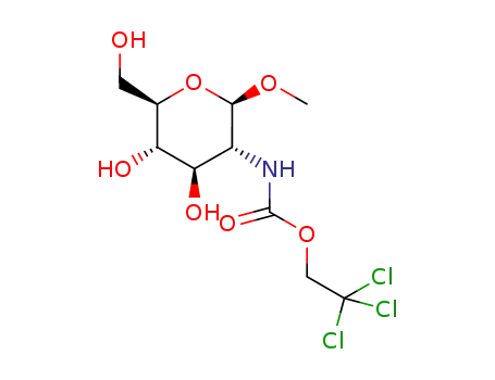 methyl 2-(2,2,2-trichloroethoxycarbonylamino)-2-deoxy-β-D-glucopyranoside