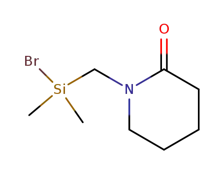 2-Piperidinone, 1-[(bromodimethylsilyl)methyl]-