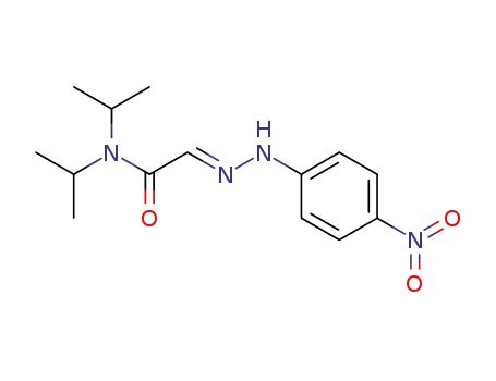 N,N-Diisopropyl-2-[(4-nitro-phenyl)-hydrazono]-acetamide