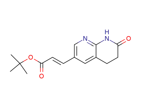 tert-butyl (E)-3-(7-oxo-5,6,7,8-tetrahydro-1,8-naphthyridin-3-yl)acrylate