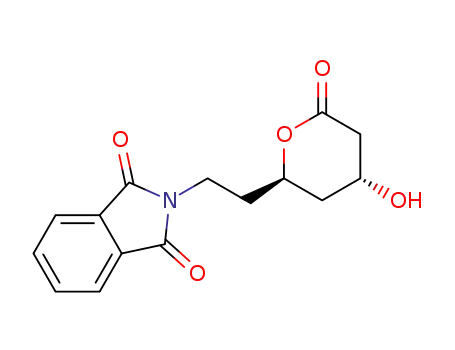 2-[2-(4-hydroxy-6-oxo)-tetrahydro-pyran-2-yl]-isoindole-1,3-dione