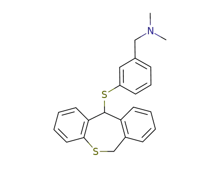 Molecular Structure of 128457-44-3 (N-[3-(6,11-dihydrodibenzo[b,e]thiepin-11-ylsulfanyl)benzyl]-N,N-dimethylamine)