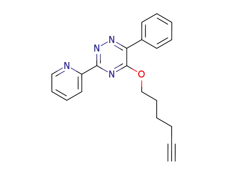 5-Hex-5-ynyloxy-6-phenyl-3-pyridin-2-yl-[1,2,4]triazine