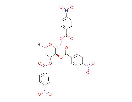 2-deoxy-3,4,6-tris-O-(4-nitrobenzoyl)-D-arabino-hexopyranosyl bromide