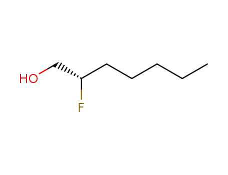 Molecular Structure of 110500-31-7 (1-Heptanol, 2-fluoro-, (S)-)