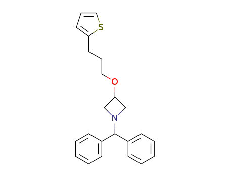 1-benzhydryl-3-(3-(thiophen-2-yl)propoxy)azetidine