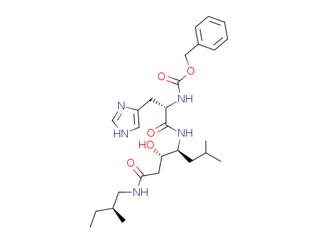 [(S)-1-{(S)-1-[(S)-1-Hydroxy-2-((S)-2-methyl-butylcarbamoyl)-ethyl]-3-methyl-butylcarbamoyl}-2-(1H-imidazol-4-yl)-ethyl]-carbamic acid benzyl ester