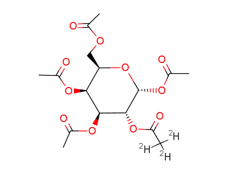 2-O-<2,2,2-D3>acetyl-1,3,4,6-tetra-O-acetyl-α-D-galactopyranose