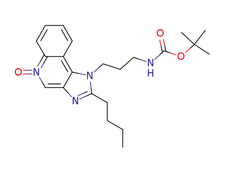 tert-butyl [3-(2-butyl-5-oxido-1H-imidazo[4,5-c]quinolin-1-yl)propyl]carbamate