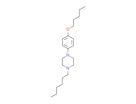 N-n-Hexyl-N'-(4-pentyloxyphenyl)-piperazine