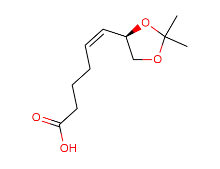 (Z)-6-((R)-2,2-Dimethyl-[1,3]dioxolan-4-yl)-hex-5-enoic acid