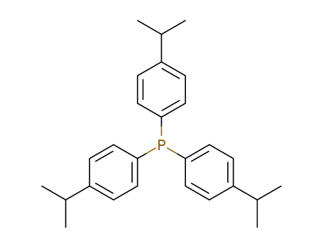 Molecular Structure of 29949-82-4 (tris[4-(propan-2-yl)phenyl]phosphane)