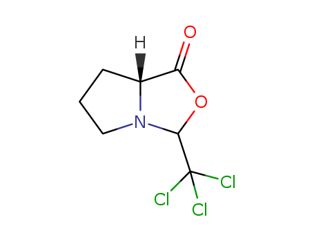 (7aR)-3-(Trichloromethyl)tetrahydropyrrolo[1,2-c]oxazol-1(3H)-one