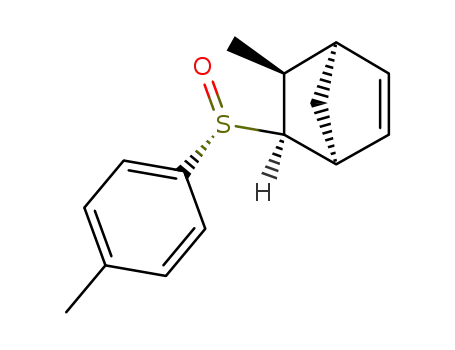 (1S,4R,5S,6S)-5-Methyl-6-((R)-toluene-4-sulfinyl)-bicyclo[2.2.1]hept-2-ene