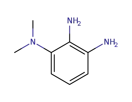 Molecular Structure of 806596-62-3 (1,2,3-Benzenetriamine,  N1,N1-dimethyl-)