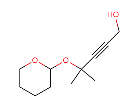 4-methyl-4-[(tetrahydro-2H-pyran-2-yl)oxy]pent-2-yn-1-ol