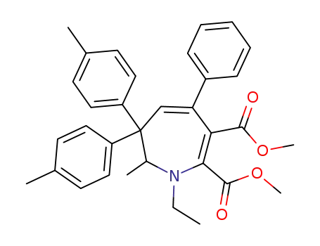 dimethyl 1-ethyl-7-methyl-4-phenyl-6,6-di-p-tolyl-6,7-dihydro-1H-azepine-2,3-dicarboxylate