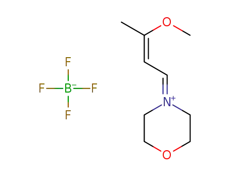 (Z)-1-(3-methoxybut-2-enylidene)morpholinium tetrafluoroborate