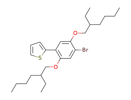 2-(4-bromo-2,5-bis(2-ethylhexyloxy)phenyl)thiophene