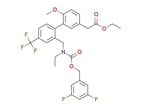 C<sub>29</sub>H<sub>28</sub>F<sub>5</sub>NO<sub>5</sub>