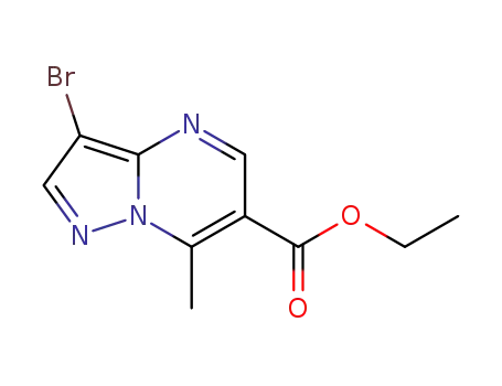 3-브로모-7-메틸피라졸로[1,5-a]피리미딘-6-카르복실산 에틸 에스테르