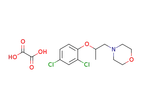 (+/-)-4-[2-(2,4-dichlorophenoxy)propyl]morpholine oxalate