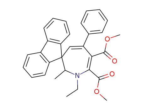 dimethyl 1-ethyl-2-methyl-5-phenyl-1,2-dihydrospiro[azepine-3,9'-fluorene]-6,7-dicarboxylate