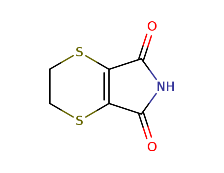 5H-1,4-Dithiino[2,3-c]pyrrole-5,7(6H)-dione,2,3-dihydro- cas  24519-85-5