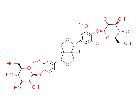 (+)-medioresinol 4,4'-O-di-β-D-glucopyranoside