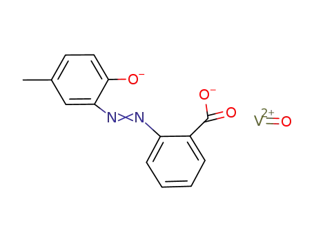 VO<sup>(2+)</sup>*C<sub>14</sub>H<sub>10</sub>N<sub>2</sub>O<sub>3</sub><sup>(2-)</sup>=VO(C<sub>14</sub>H<sub>10</sub>N<sub>2</sub>O<sub>3</sub>)