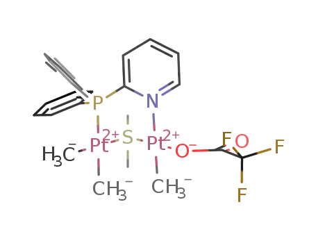 [Pt2Me3(O2CCF3)(μ-SMe2)(μ-2-Ph2PC5H4N)]