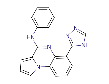 C<sub>19</sub>H<sub>14</sub>N<sub>6</sub>