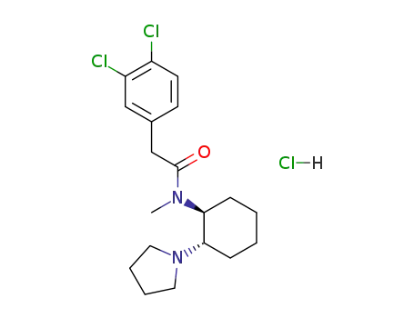 Molecular Structure of 114528-79-9 ((-)-TRANS-(1S,2S)-U-50488 HYDROCHLORIDE POTENT K OPIOID RECEP)