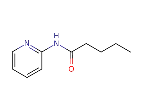 Molecular Structure of 13606-96-7 (N-(2-pyridinyl)pentanamide)
