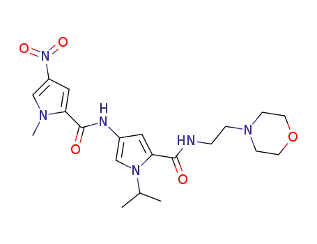 1-isopropyl-4-{[(1-methyl-4-nitro-1H-pyrrol-2-yl)carbonyl]amino}-N-[2-(4-morpholinyl)ethyl]-1H-pyrrole-2-carboxamide
