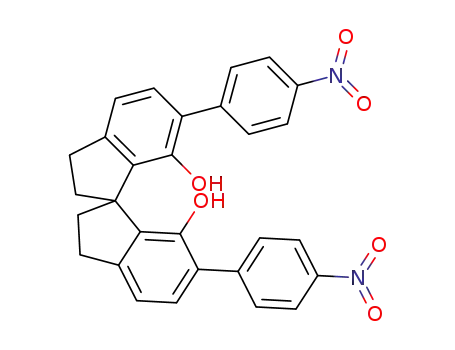 (R)-2,2',3,3'-Tetrahydro-6,6'-bis(4-nitrophenyl)-1,1'-spirobi[1H-indene]-7,7'-diol