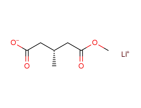 C<sub>7</sub>H<sub>11</sub>O<sub>4</sub><sup>(1-)</sup>*Li<sup>(1+)</sup>