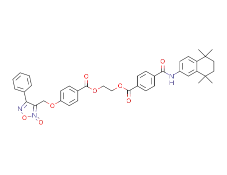 C<sub>40</sub>H<sub>39</sub>N<sub>3</sub>O<sub>8</sub>