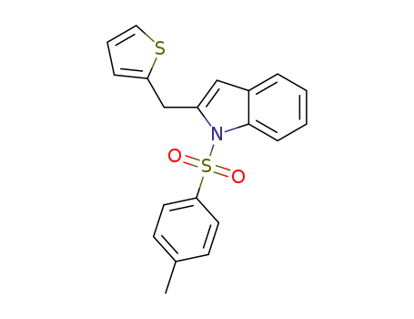 2-(thiophene-2-yl-methyl)-1-(toluene-4-sulfonyl)-1H-indole