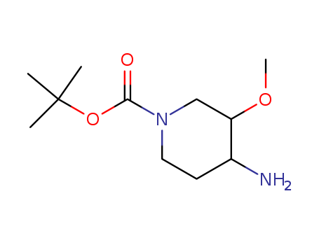 tert-butyl 4-amino-3-methoxy-piperidine-1-carboxylate