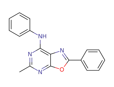 5-methyl-N,2-diphenyloxazolo[5,4-d]pyrimidin-7-amine