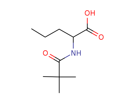 (±)-2-pivalamidopentanoic acid