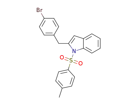 2-(4-bromobenzyl)-1-(toluene-4-sulfonyl)-1H-indole