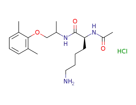 mexiletine-[(S)-Nα-acetyl-lysine] amide hydrochloride