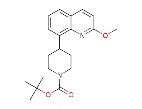 tert-butyl 4-(2-methoxyquinolin-8-yl)piperidine-1-carboxylate